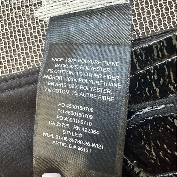 Aritzia Babaton The New Command Pant in Black Gloss Sz 2 - Picture 8 of 11